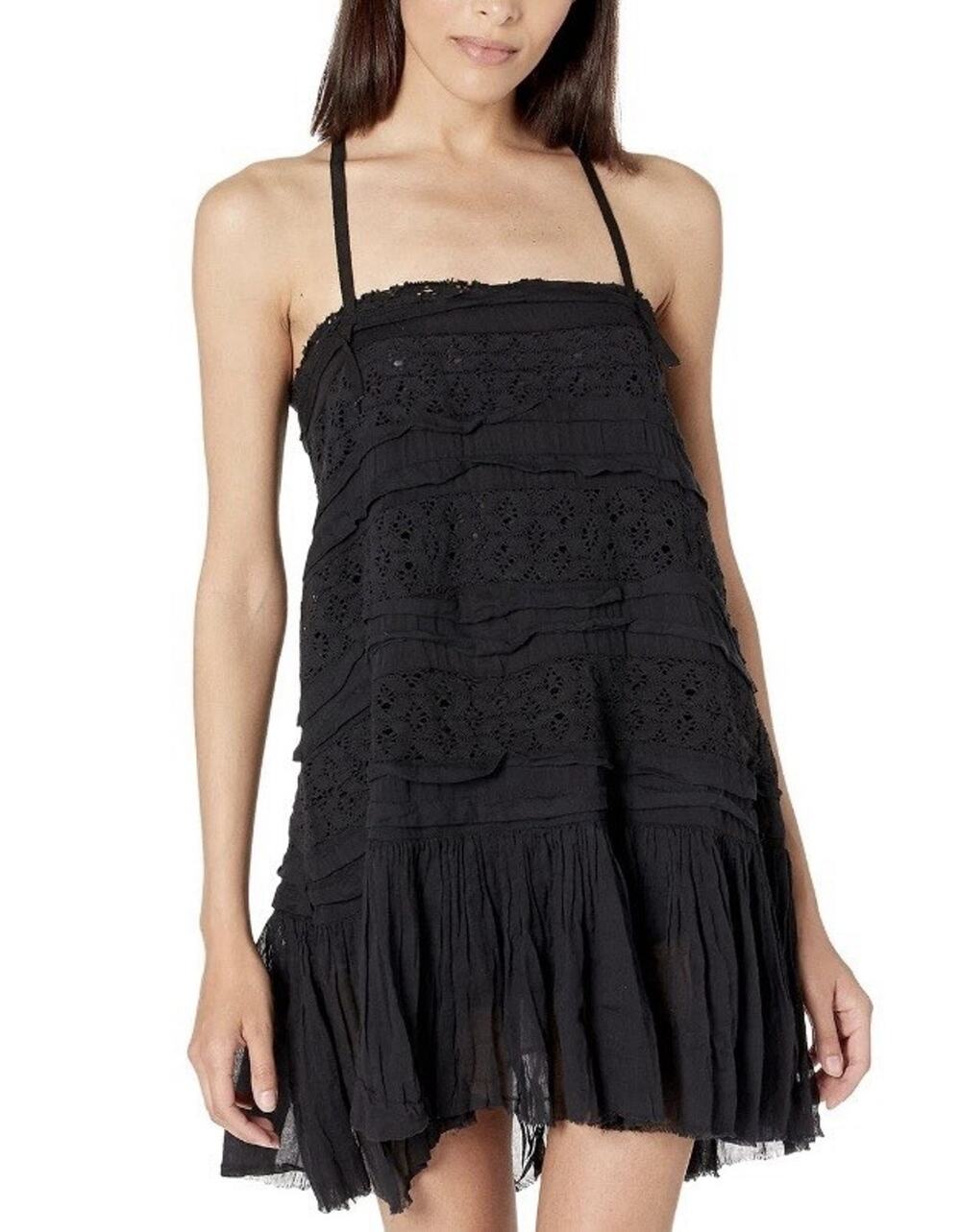Free People Shailee Slip Dress Black Size S